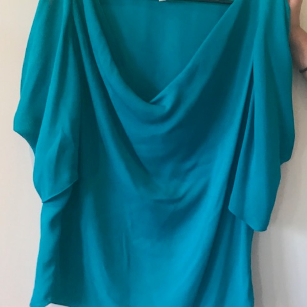 Turquoise top
